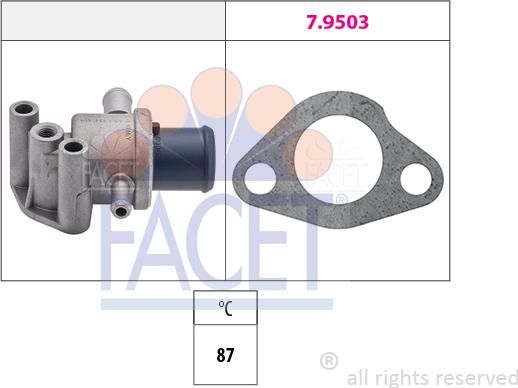 FACET 7.8109 - Termostat, soyuducu furqanavto.az