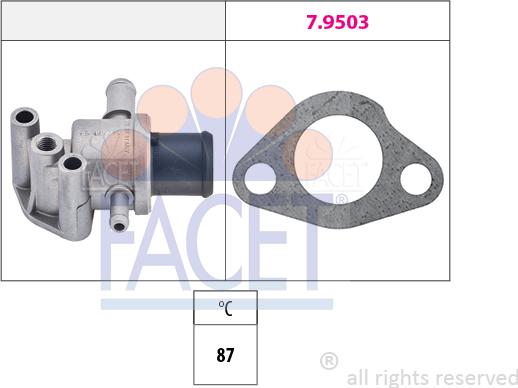 FACET 7.8105 - Termostat, soyuducu furqanavto.az