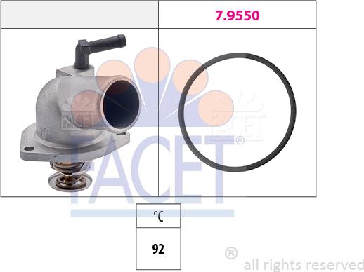 FACET 7.8174 - Termostat, soyuducu furqanavto.az