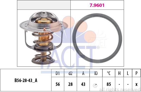 FACET 7.8398 - Termostat, soyuducu www.furqanavto.az