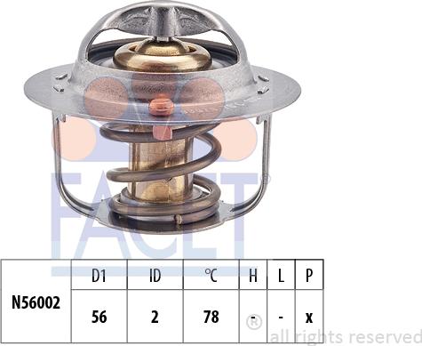 FACET 7.8397S - Termostat, soyuducu furqanavto.az