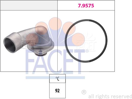 FACET 7.8349 - Termostat, soyuducu furqanavto.az