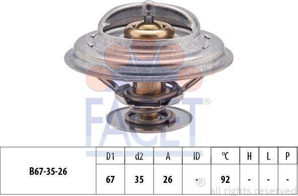 FACET 7.8302S - Termostat, soyuducu www.furqanavto.az