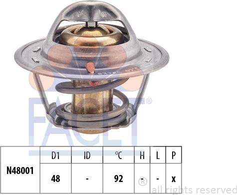 FACET 7.8376S - Termostat, soyuducu furqanavto.az