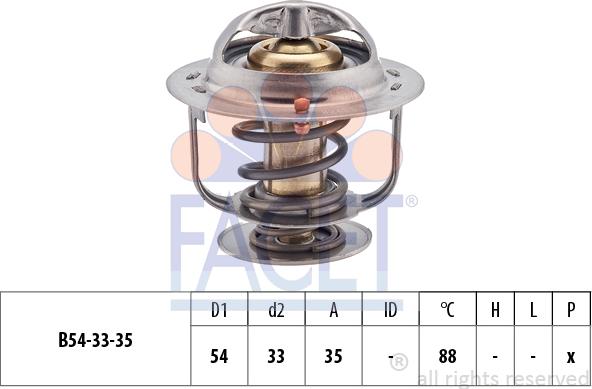 FACET 7.8248S - Termostat, soyuducu furqanavto.az