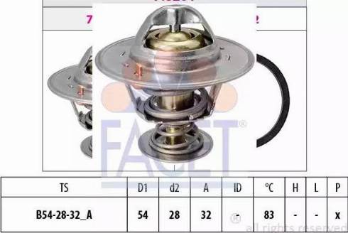 FACET 7.8201S - Termostat, soyuducu www.furqanavto.az