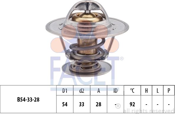 FACET 7.8213S - Termostat, soyuducu furqanavto.az