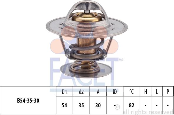 FACET 7.8221S - Termostat, soyuducu furqanavto.az