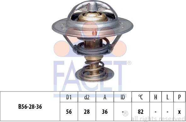 FACET 7.8222S - Termostat, soyuducu www.furqanavto.az