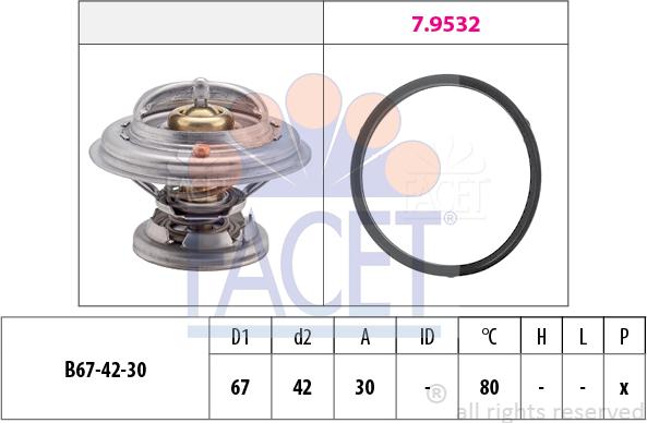 FACET 7.8271 - Termostat, soyuducu www.furqanavto.az