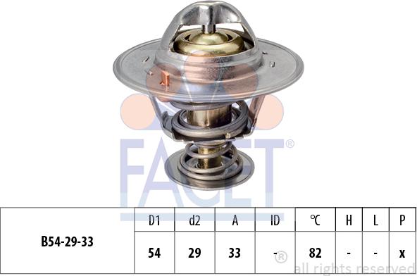 FACET 7.8797S - Termostat, soyuducu www.furqanavto.az