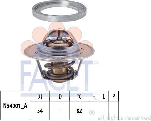 FACET 7.8740S - Termostat, soyuducu furqanavto.az