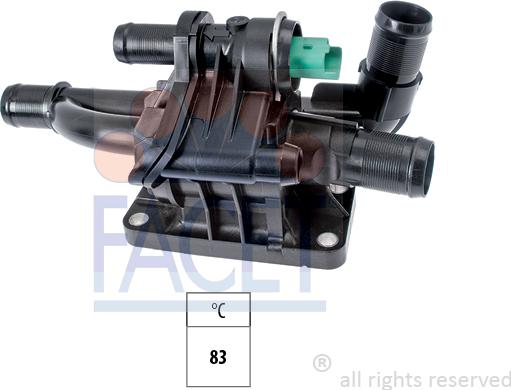 FACET 7.8734 - Termostat, soyuducu furqanavto.az