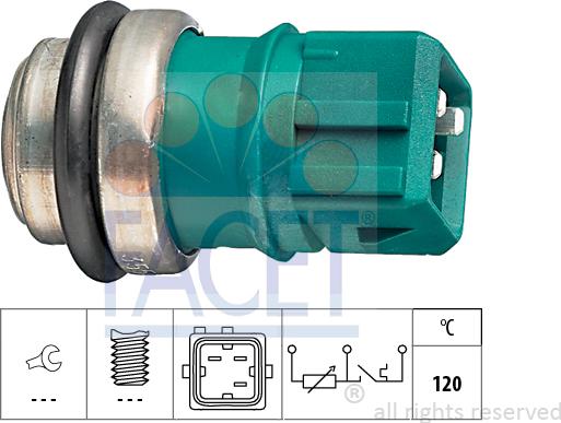 FACET 7.3550 - Sensor, soyuducu suyun temperaturu furqanavto.az