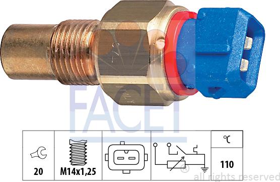 FACET 7.3521 - Sensor, soyuducu suyun temperaturu furqanavto.az