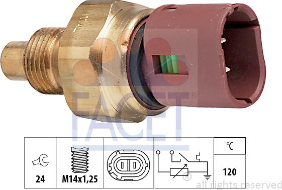 FACET 7.3522 - Sensor, soyuducu suyun temperaturu furqanavto.az