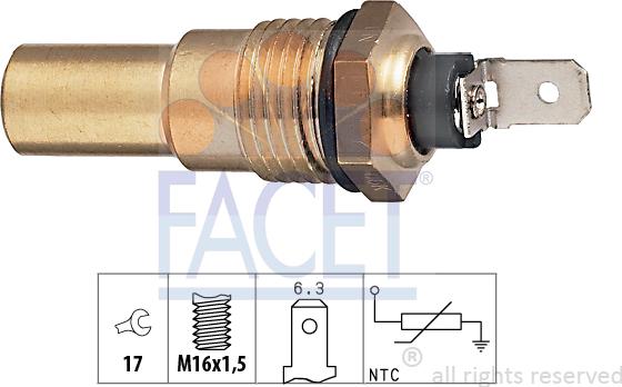 FACET 7.3035 - Sensor, soyuducu suyun temperaturu furqanavto.az