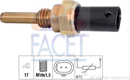 FACET 7.3397 - Sensor, soyuducu suyun temperaturu furqanavto.az