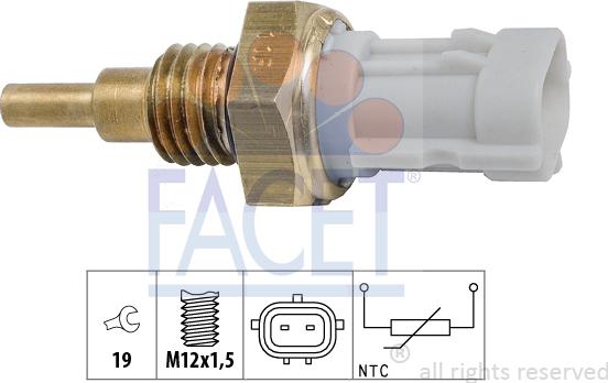 FACET 7.3351 - Sensor, yağın temperaturu furqanavto.az