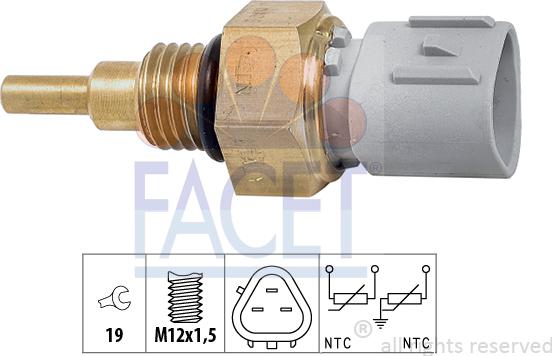 FACET 7.3368 - Sensor, soyuducu suyun temperaturu furqanavto.az