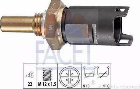 FACET 7.3315 - Sensor, soyuducu suyun temperaturu furqanavto.az