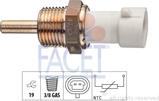 FACET 7.3335 - Sensor, soyuducu suyun temperaturu furqanavto.az