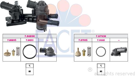 FACET 7.7954KK - Termostat, soyuducu furqanavto.az