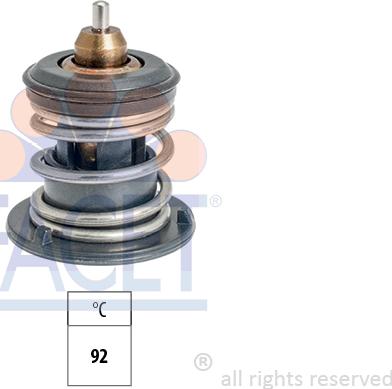 FACET 7.7964S - Termostat, soyuducu furqanavto.az