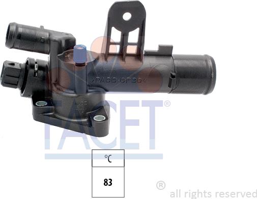 FACET 7.7927 - Termostat, soyuducu furqanavto.az