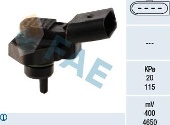 FAE 15031 - Sensor, suqəbuledici manifold təzyiqi furqanavto.az