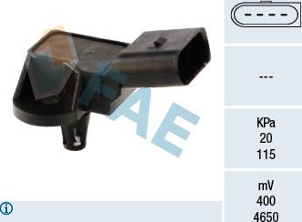 FAE 15033 - Sensor, suqəbuledici manifold təzyiqi furqanavto.az