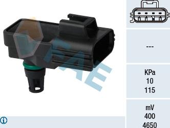 FAE 15115 - Sensor, suqəbuledici manifold təzyiqi furqanavto.az