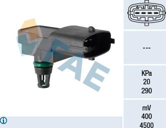 FAE 15181 - Sensor, suqəbuledici manifold təzyiqi furqanavto.az