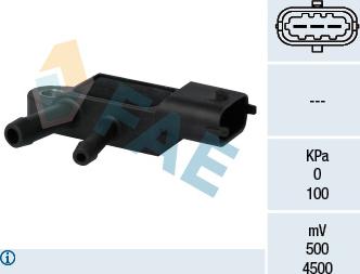 FAE 16105 - Sensor, işlənmiş təzyiq furqanavto.az