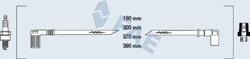 FAE 85250 - Alovlanma kabeli dəsti furqanavto.az