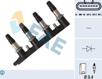 FAE 80351 - Alovlanma bobini furqanavto.az