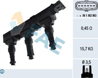 FAE 80259 - Alovlanma bobini furqanavto.az