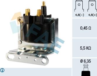 FAE 80261 - Alovlanma bobini furqanavto.az