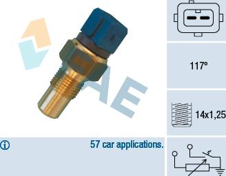 FAE 34440 - Sensor, soyuducu suyun temperaturu furqanavto.az