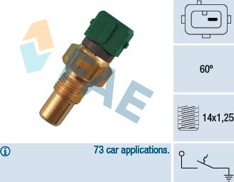 FAE 35610 - Sensor, soyuducu suyun temperaturu furqanavto.az