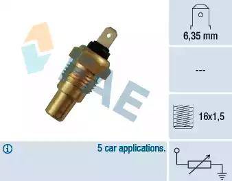 FAE 31480 - Sensor, soyuducu suyun temperaturu furqanavto.az