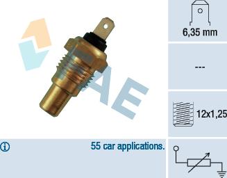 FAE 31580 - Sensor, soyuducu suyun temperaturu furqanavto.az
