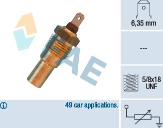 FAE 31690 - Sensor, soyuducu suyun temperaturu furqanavto.az