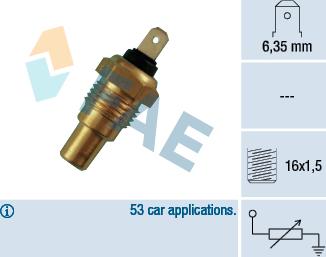 FAE 31310 - Sensor, soyuducu suyun temperaturu furqanavto.az