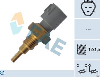 FAE 33910 - Sensor, soyuducu suyun temperaturu furqanavto.az