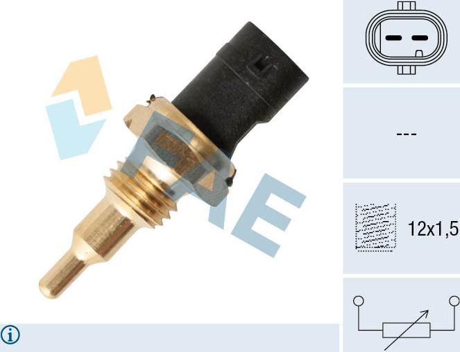 FAE 33925 - Sensor, soyuducu suyun temperaturu furqanavto.az