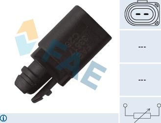 FAE 33517 - Sensor, xarici temperatur furqanavto.az