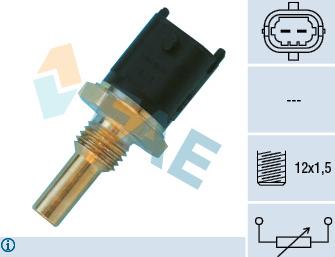 FAE 33680 - Sensor, soyuducu suyun temperaturu www.furqanavto.az