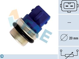 FAE 33630 - Sensor, soyuducu suyun temperaturu furqanavto.az