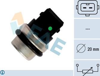 FAE 33620 - Sensor, soyuducu suyun temperaturu furqanavto.az